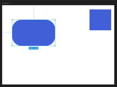 Figmaで角丸長方形を描画する方法:画像7