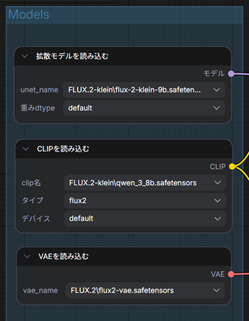 FLUX.2 [klein] をインストールする - ConfyUI を利用:画像2