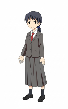 画像生成結果 - キャラクターの上半身画像から全身画像を作成する - Gemini 2.5 Flash Image Preview (Nano Banana) を利用:画像12