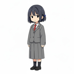 キャラクターの上半身画像から全身画像を作成する - Gemini 2.5 Flash Image Preview (Nano Banana) を利用:画像24