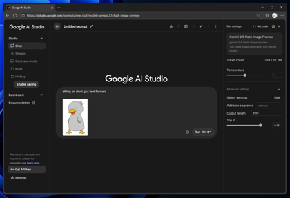 キャラクターを指定したシーンに配置する - Nano Banana (Gemini 2.5 Flash Image) 利用:画像4