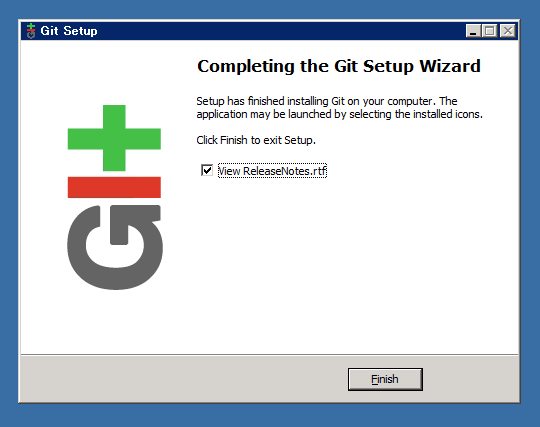 Windows ServerへのGitのインストール:画像11