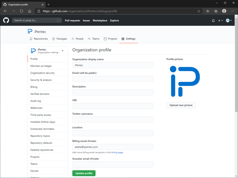 GitHubの組織アカウントにユーザーを追加する:画像3