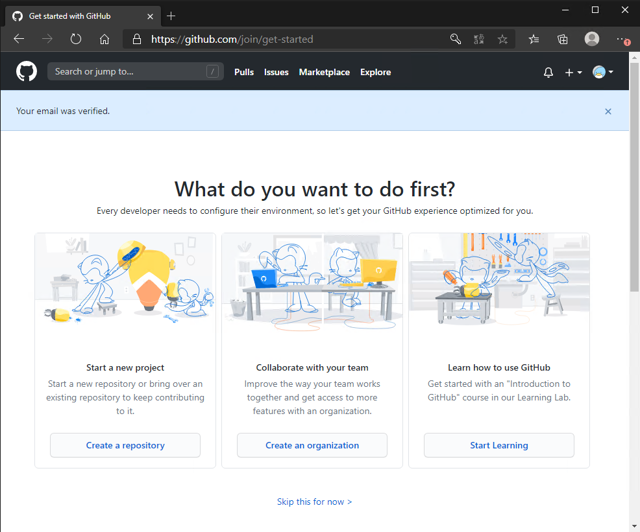 GitHubへのサインアップ - GitHub アカウントの作成:画像7