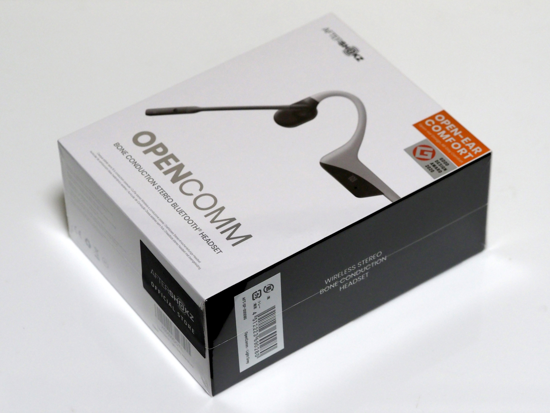 AfterShokz OpenComm (骨伝導 ワイヤレスヘッドセット) のレビュー