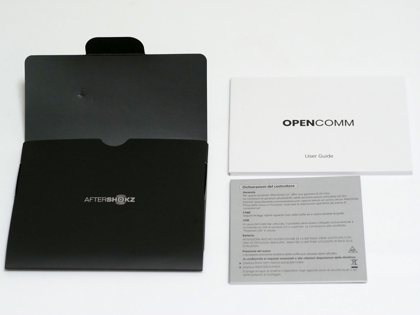 AfterShokz OpenComm (骨伝導 ワイヤレスヘッドセット) のレビュー:画像6