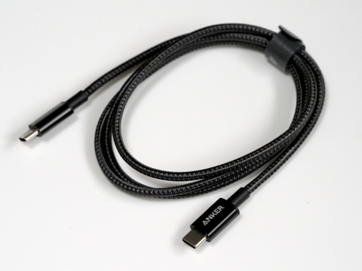 Anker 高耐久ナイロン USB-C＆USB-C 2.0 ケーブル のレビュー:画像16
