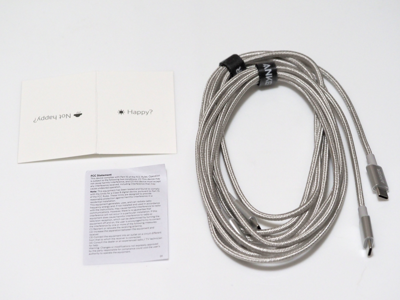 Anker 高耐久ナイロン USB-C＆USB-C 2.0 ケーブル のレビュー:画像8