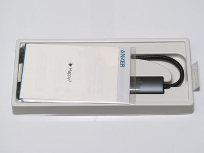 Anker PowerExpand 6-in-1 USB-C PD イーサネット ハブ のレビュー:画像3