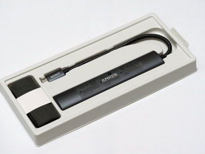 Anker PowerExpand 6-in-1 USB-C PD イーサネット ハブ のレビュー:画像4