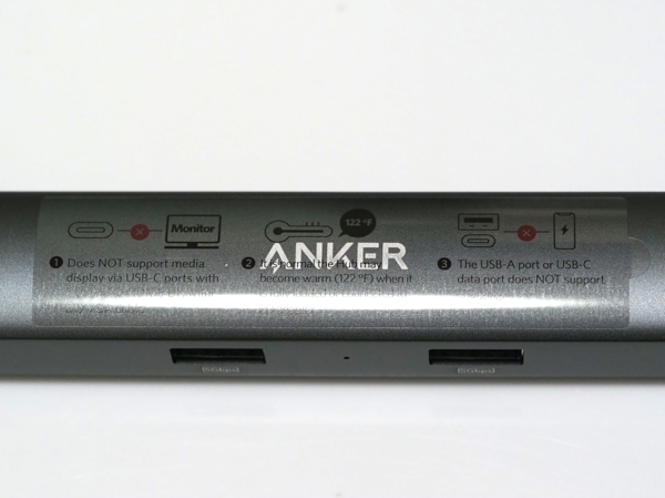 Anker PowerExpand 6-in-1 USB-C PD イーサネット ハブ のレビュー:画像7