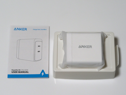 Anker PowerPort III 2-Port 65W のレビュー:画像3