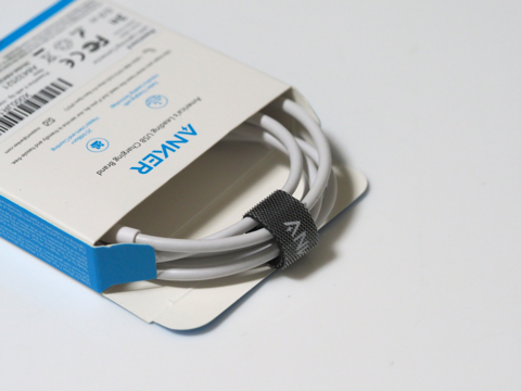 Anker PowerLine II ライトニングUSBケーブル のレビュー:画像3