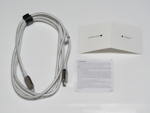 PowerLine+ III USB-C ライトニングケーブル のレビュー:画像17
