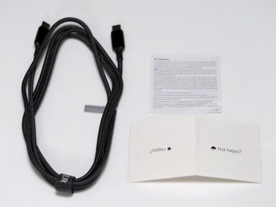 Anker PoweLine+ III USB-C & USB-C 2.0 ケーブル のレビュー:画像2