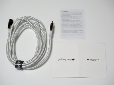 Anker PoweLine+ III USB-C & USB-C 2.0 ケーブル のレビュー:画像4