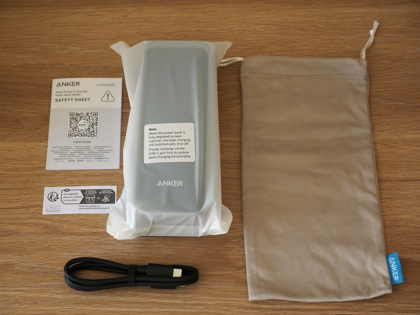 Anker Prime Power Bank (27650mAh, 250W) のレビュー:画像7