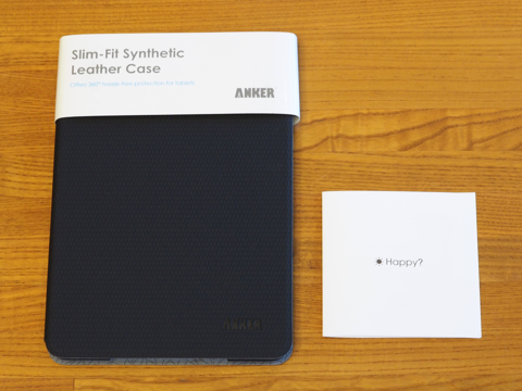ANKER Slim-Fit Synthetic Leather Case のレビュー:画像3