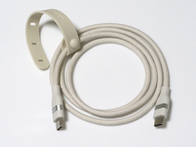 Anker USB-C & USB-C ケーブル (高耐久ナイロン) のレビュー:画像8