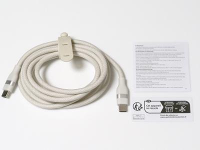 Anker USB-C & USB-C ケーブル (高耐久ナイロン) のレビュー:画像12
