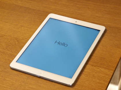 Apple iPad Air のレビュー (iPad Airの初期設定):画像6