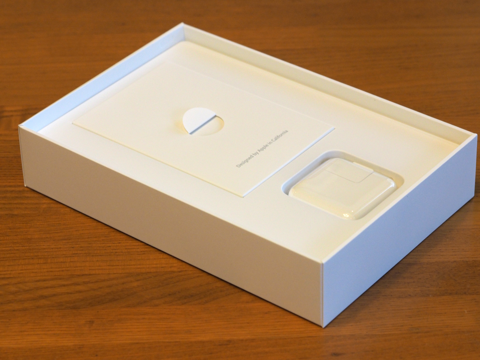 Apple iPad mini3 のレビュー (iPad mini3 の初期設定):画像7