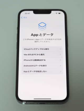 iPhone 13 Pro のレビュー (iPhone 13 Pro の初期設定):画像47