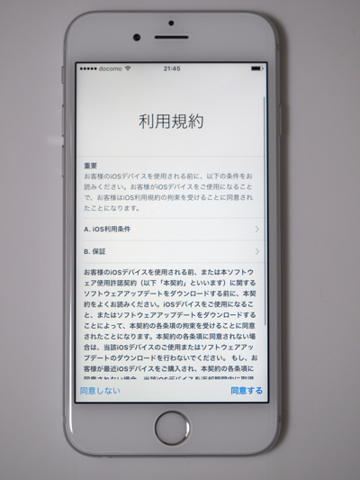 Apple iPhone 6s のレビュー (iPhone 6s の初期設定):画像84