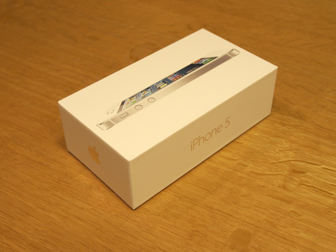 Apple iPhone5 のレビュー (iPhone5の初期設定):画像2