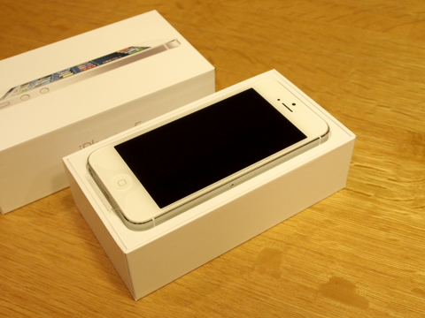Apple iPhone5 のレビュー (iPhone5の初期設定):画像3