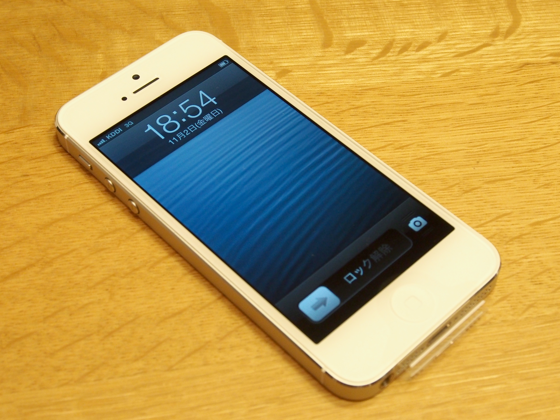 Apple iPhone5 のレビュー (iPhone5の初期設定):画像27
