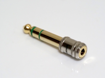 audio-technica AT501CS GOLD LINK Fine ステレオミニジャック－ステレオ標準 変換プラグのレビュー:画像4