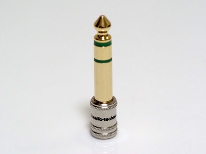 audio-technica AT501CS GOLD LINK Fine ステレオミニジャック－ステレオ標準 変換プラグのレビュー:画像3