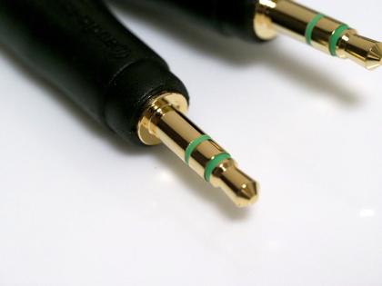 audio-technica AT544A GOLD LINK Fine ステレオミニプラグ オーディオケーブル のレビュー:画像4