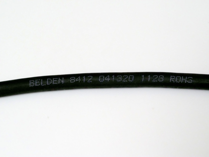 BELDEN XLRケーブル EC-8412-B シリーズのレビュー:画像6