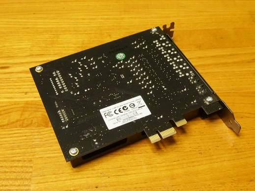 PCI Express Sound Blaster X-Fi Titanium Professional Audio のレビュー:画像7