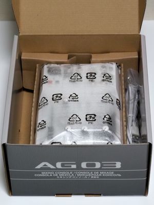 YAMAHA ウェブキャスティングミキサー AG03 のレビュー:画像4