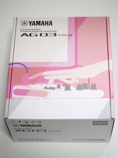YAMAHA ウェブキャスティングミキサー AG03MK2 のレビュー:画像1