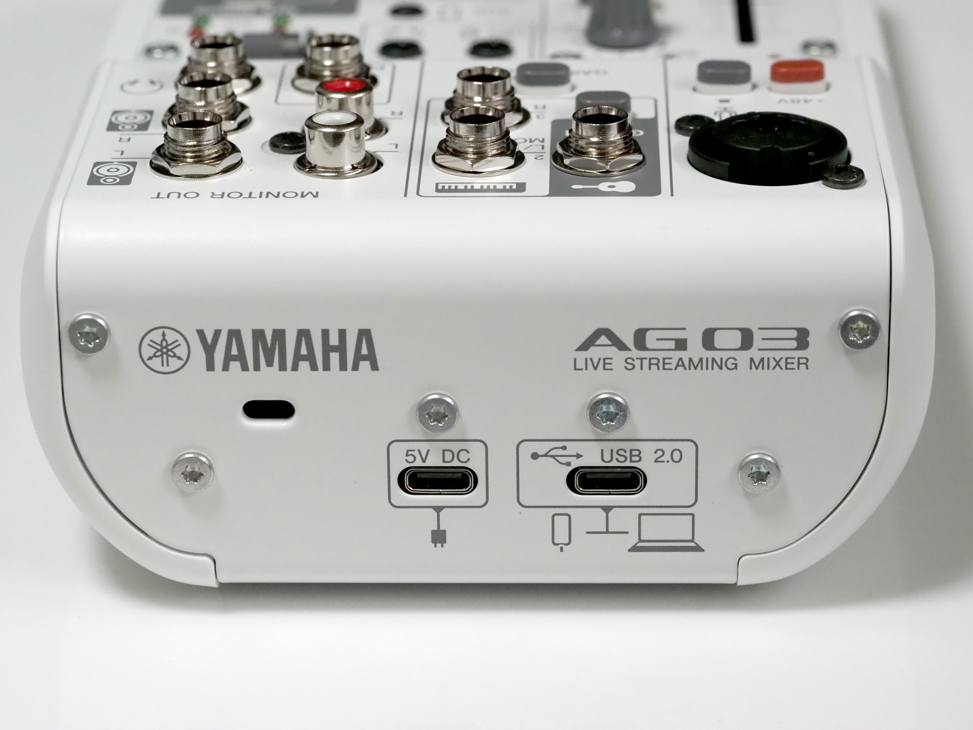 YAMAHA ウェブキャスティングミキサー AG03MK2 のレビュー | iPentec