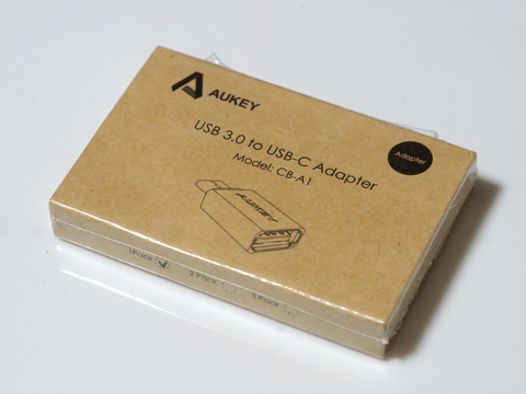 AUKEY USB C to USB 3.0 変換アダプタ CB-A1 のレビュー:画像1
