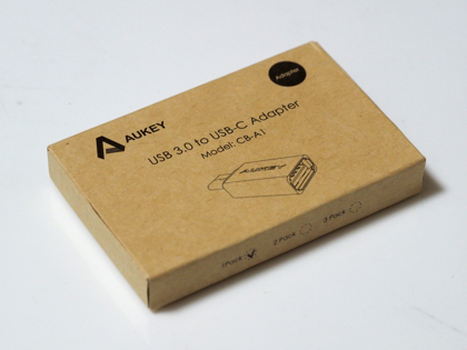 AUKEY USB C to USB 3.0 変換アダプタ CB-A1 のレビュー:画像2