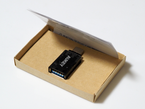 AUKEY USB C to USB 3.0 変換アダプタ CB-A1 のレビュー:画像6