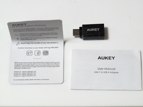 AUKEY USB C to USB 3.0 変換アダプタ CB-A1 のレビュー:画像8