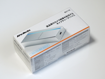 AverMedia ExtremeCap UVC - BU110 のレビュー:画像1