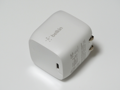 Belkin BOOST↑CHARGE PRO 30W USB-C (WCH001DQWH) のレビュー:画像8