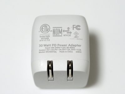 Belkin BOOST↑CHARGE PRO 30W USB-C (WCH001DQWH) のレビュー:画像11