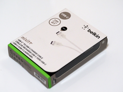 Belkin USB2.0 Type C ケーブル F2CU041BT06-WHT のレビュー:画像1