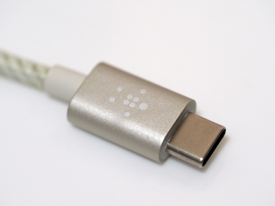 Belkin USB2.0 Type C ケーブル F2CU041BT06-WHT のレビュー:画像7