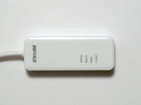 BUFFALO Giga USB3.0対応 有線LANアダプター LUA4-U3-AGT のレビュー:画像9