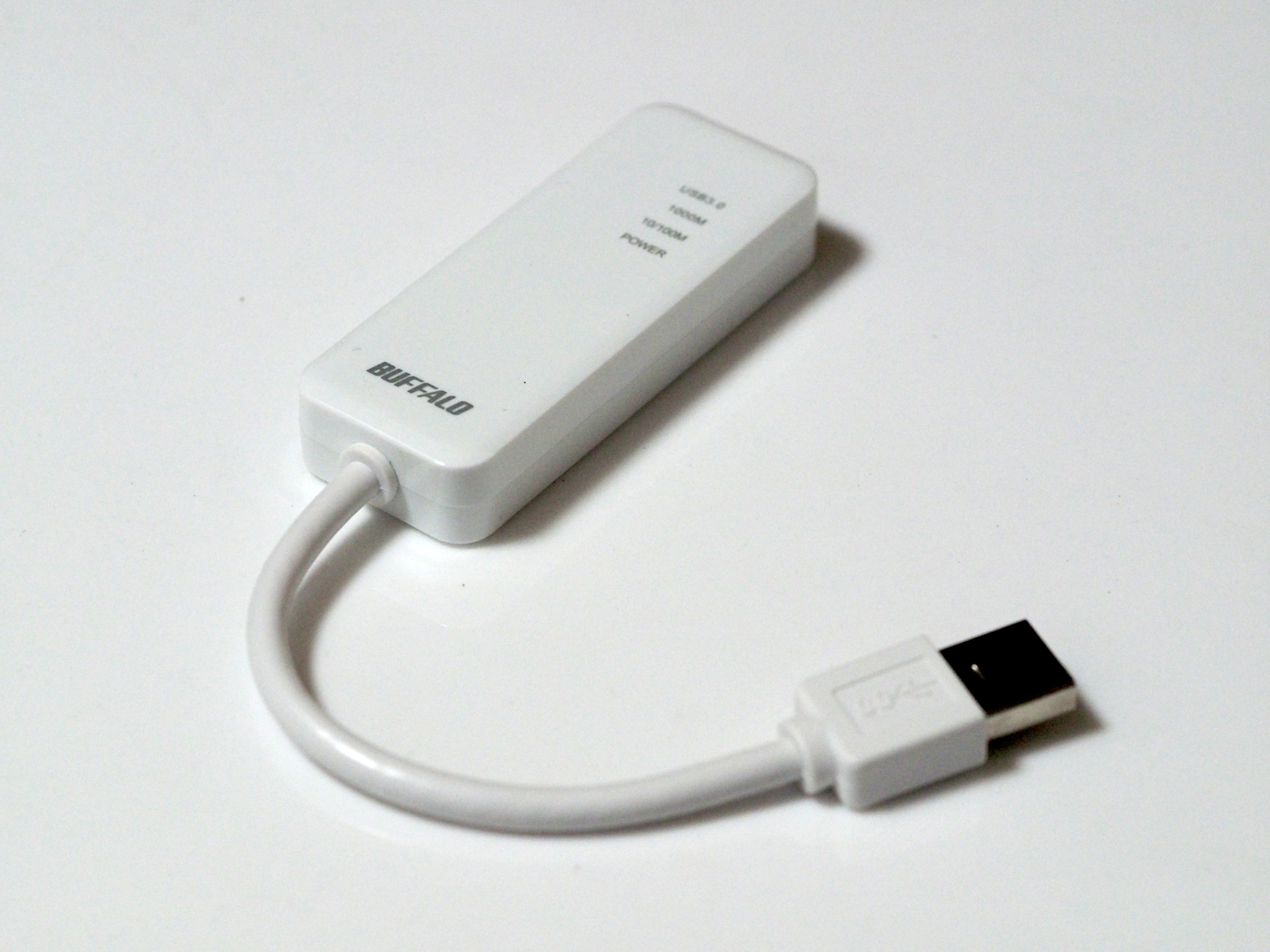 BUFFALO Giga USB3.0対応 有線LANアダプター LUA4-U3-AGT のレビュー